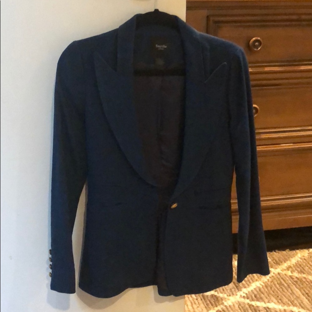 Smythe blazer bright blue size 4